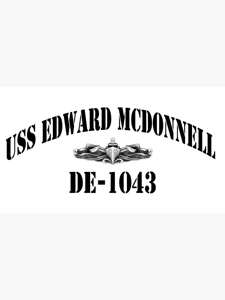 USS EDWARD MCDONNELL (DE-1043) SHIP'S STORE by militarygifts