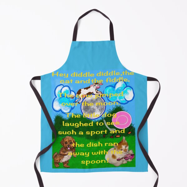Item preview, Hey diddle diddle the cat and the fiddle nursery rhyme children’s story designed and sold by Artonmytee.