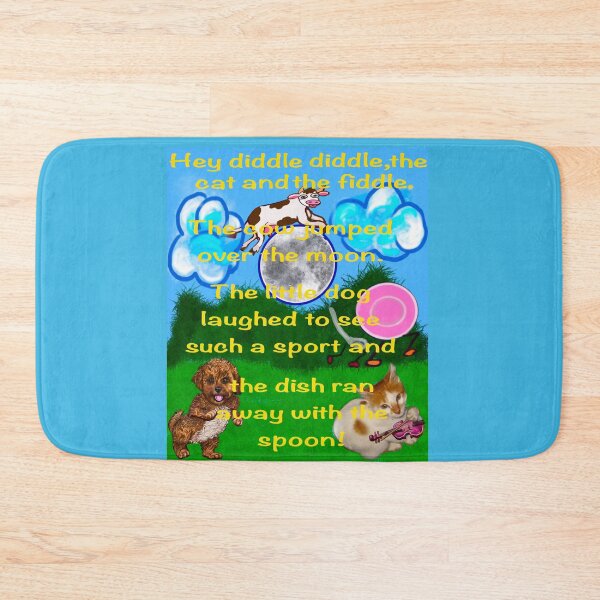 Item preview, Hey diddle diddle the cat and the fiddle nursery rhyme children’s story designed and sold by Artonmytee.