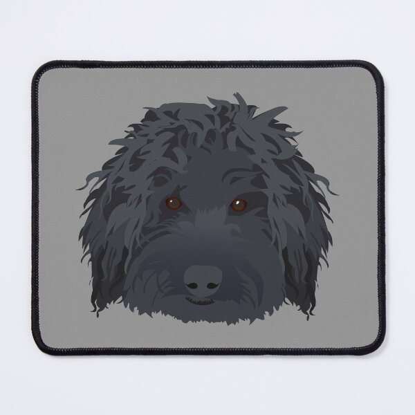 Item preview, Black Labradoodle designed and sold by KCPetPortraits.