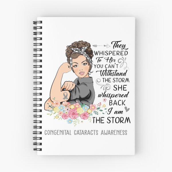 Item preview, I AM THE STORM CONGENITAL CATARACTS AWARENESS designed and sold by Brad-FI.