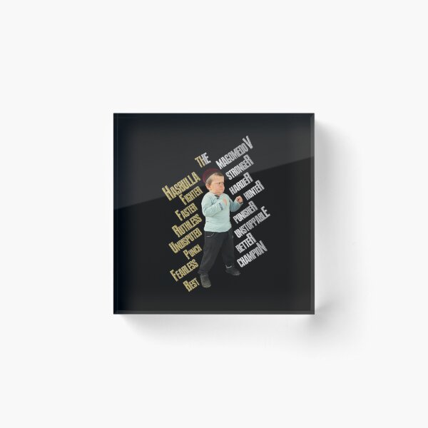 Hasbulla Magomedov best punch Acrylic Block
