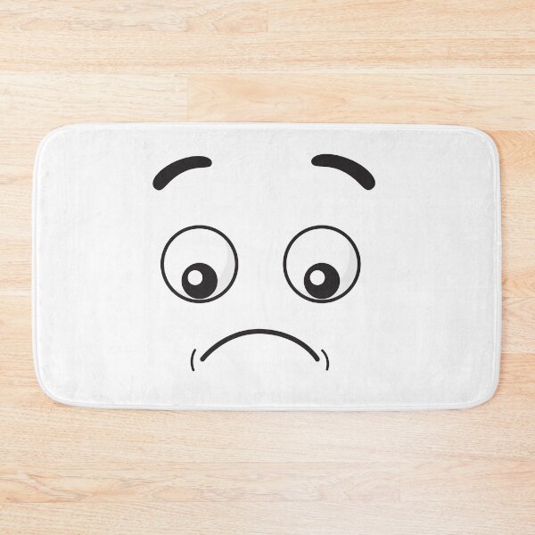Item preview, Sad face emoji Sorrow Cry Low Mood Face Apparel Essential Motivation Inspiration Joy Mood designed and sold by DesignByHeartUK.