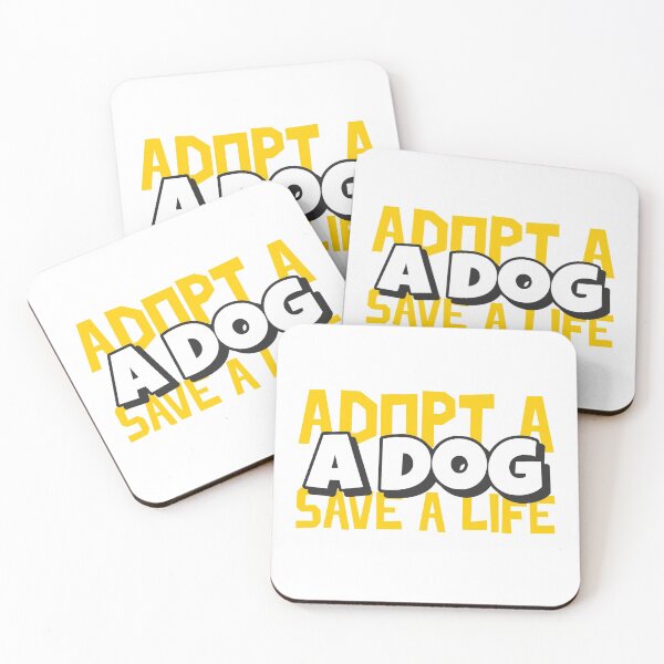 Item preview, Adopt A Dog Save A Life Text design for those who love pet adoption designed and sold by jtancrum61.