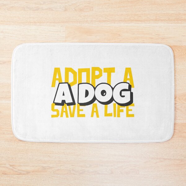 Item preview, Adopt A Dog Save A Life Text design for those who love pet adoption designed and sold by jtancrum61.