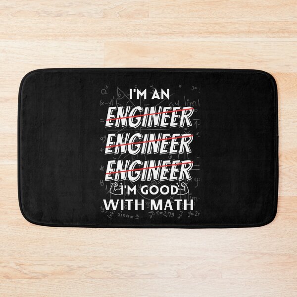 Item preview, I'm An Engineer I'm Good At Math Essential T-Shirt designed and sold by amchtakkosa1.