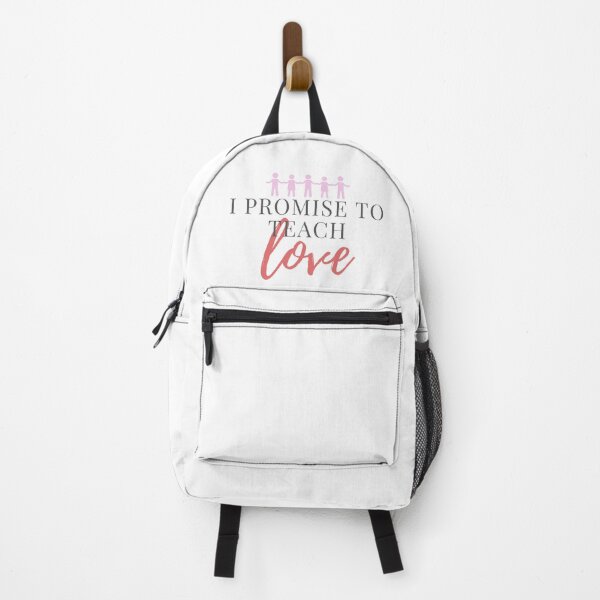 Item preview, I Promise To Teach Love Pink Stick People- Back to School, For Teacher, Teacher Gifts designed and sold by Teetee94.
