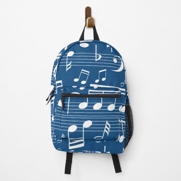 Item preview, Dancing Music Notes - Classic Blue designed and sold by infinitetango.