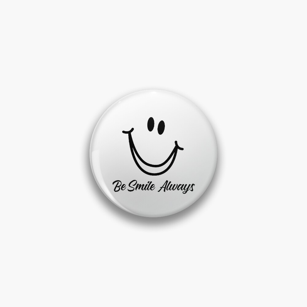 Smile Always ur,pin_small_front,square,