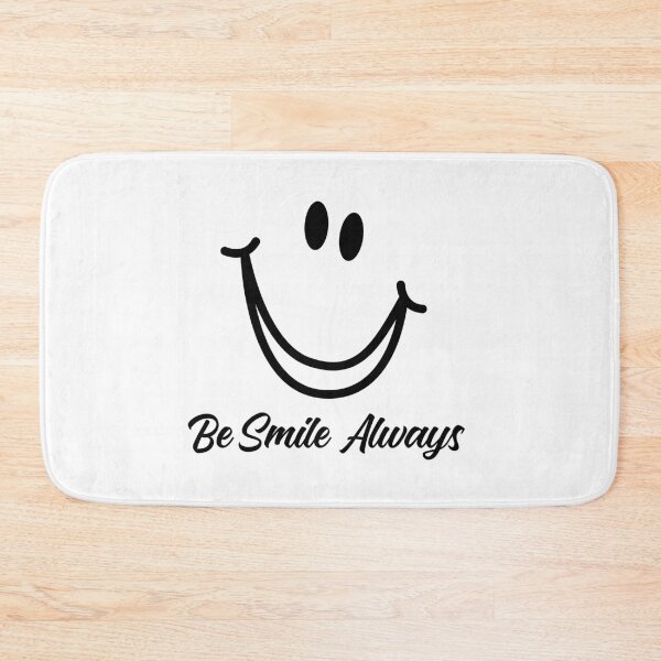 Item preview, Smiley emoji Be Smile Always Smiley Face Apparel Essential Motivation Inspiration Joy Mood designed and sold by DesignByHeartUK.