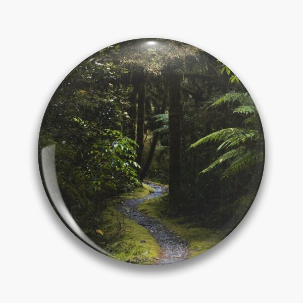 Item preview, Narrow Green Forest Path in New Zealand designed and sold by Danny Wanders.