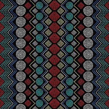 Artwork thumbnail, Ethnic African Motif 1 by vkdezine