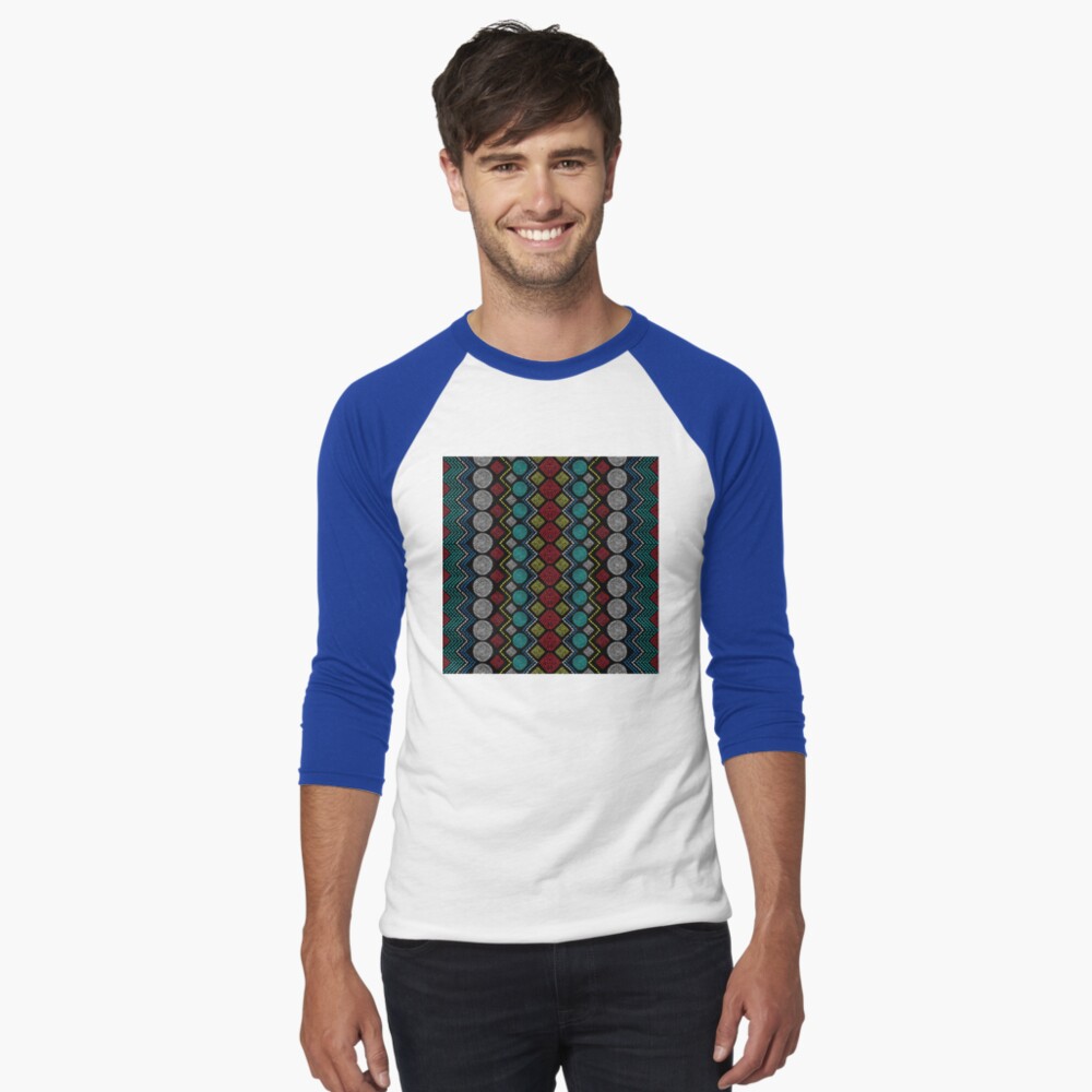 Item preview, Baseball ¾ Sleeve T-Shirt designed and sold by vkdezine.