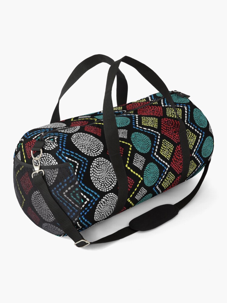 Alternate view of Ethnic African Motif 1 Duffle Bag