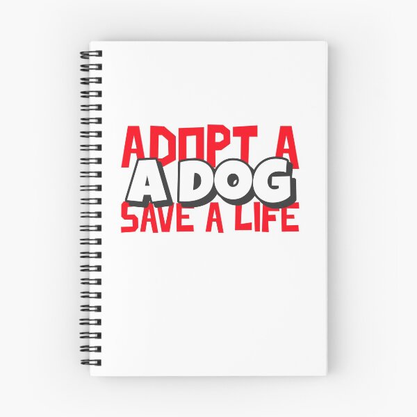 Item preview, Adopt A Dog Save A Life Text design for those who love pet adoption designed and sold by jtancrum61.