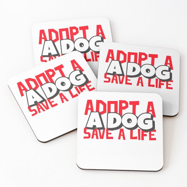 Item preview, Adopt A Dog Save A Life Text design for those who love pet adoption designed and sold by jtancrum61.