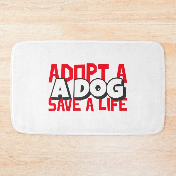 Item preview, Adopt A Dog Save A Life Text design for those who love pet adoption designed and sold by jtancrum61.