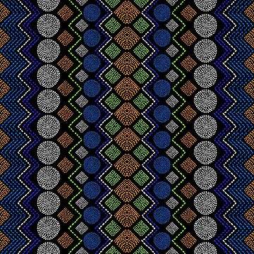 Artwork thumbnail, Ethnic African Motif 2 by vkdezine