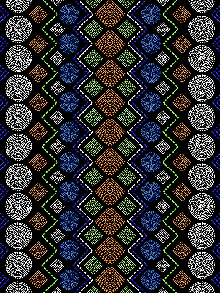 Ethnic African Motif 2 by vkdezine