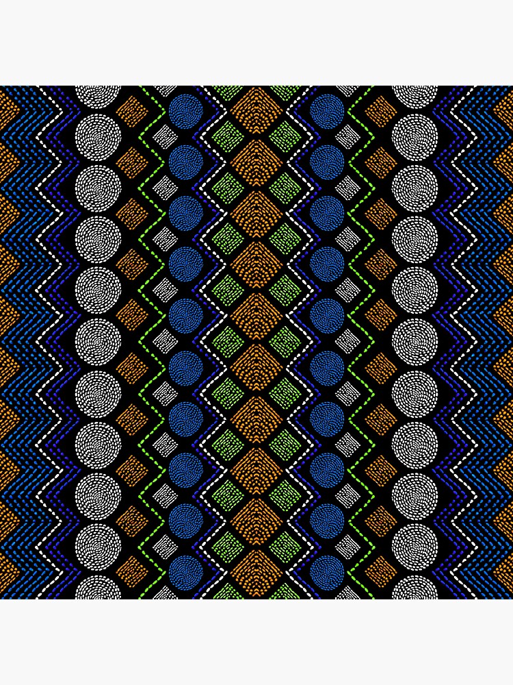 Artwork view, Ethnic African Motif 2 designed and sold by vkdezine