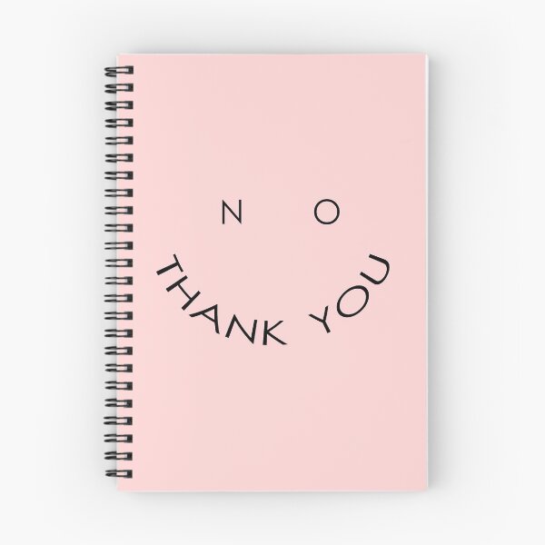 Item preview,  no thank you smile pink designed and sold by Gracie_Designs.