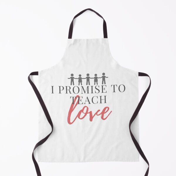 Item preview, I Promise To Teach Love Gray Stick People- Back to School, For Teacher, Teacher Gifts designed and sold by Teetee94.