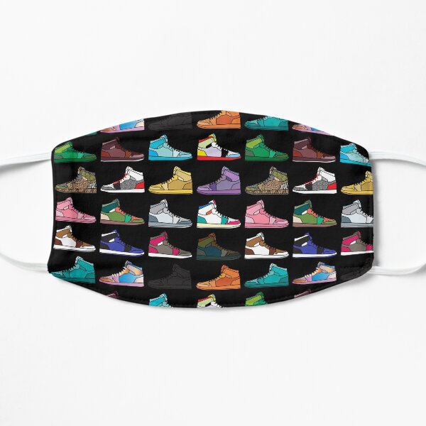 Sneaker-Muster Flache Maske
