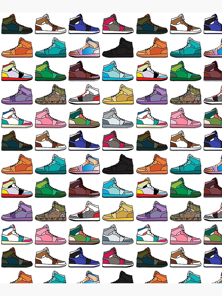 Discover Sneaker pattern Kitchen Apron
