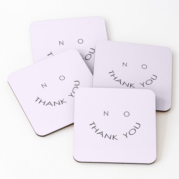 Item preview,  no thank you smile  designed and sold by Gracie_Designs.
