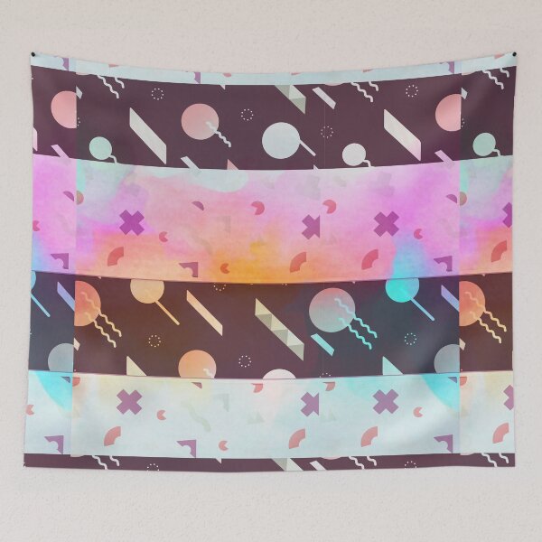 Item preview, Retro Stripped Patterned designed and sold by Designs By YL.