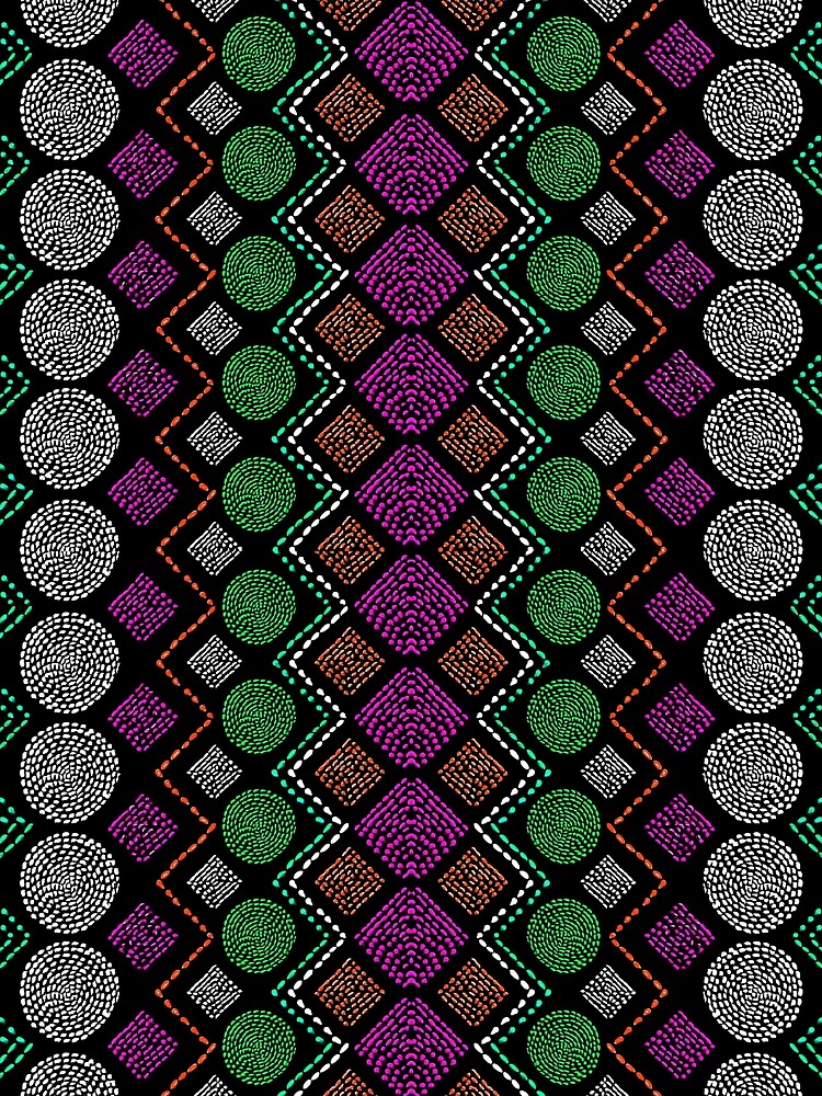 Ethnic African Motif 4 by vkdezine