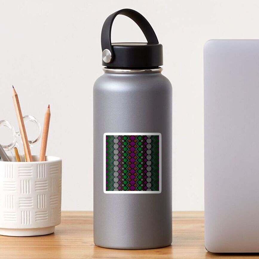 Ethnic African Motif 4 Sticker