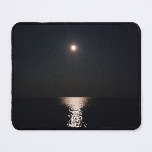 Item preview, Moon over Whitefish bay designed and sold by SuzettesStills.