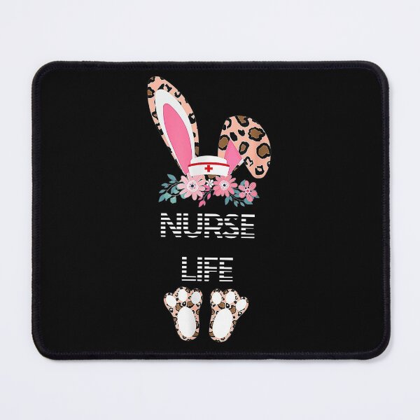 Item preview, Nurse life cheetah print Easter bunny - Nursing designed and sold by Designs Of all kinds.