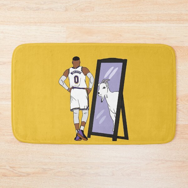 Item preview, Russell Westbrook Mirror GOAT (Lakers) designed and sold by RatTrapTees.