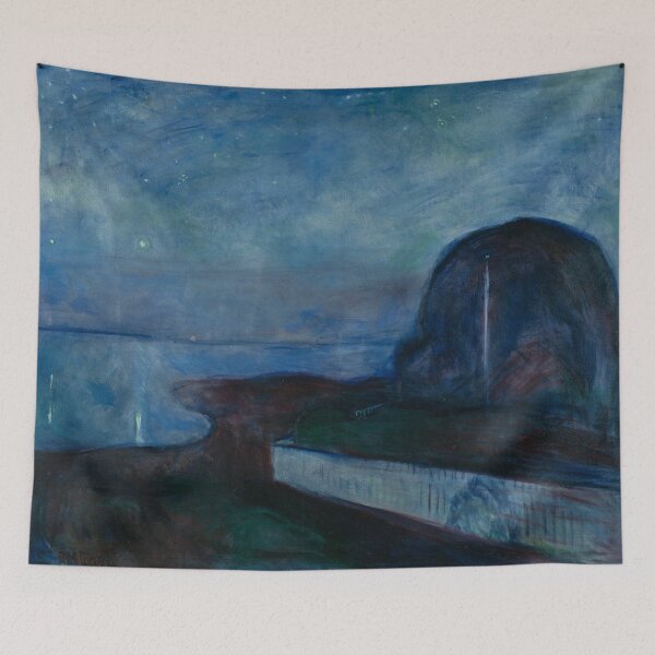 Item preview, Edvard Munch - Starry Night designed and sold by Vivanne-art.
