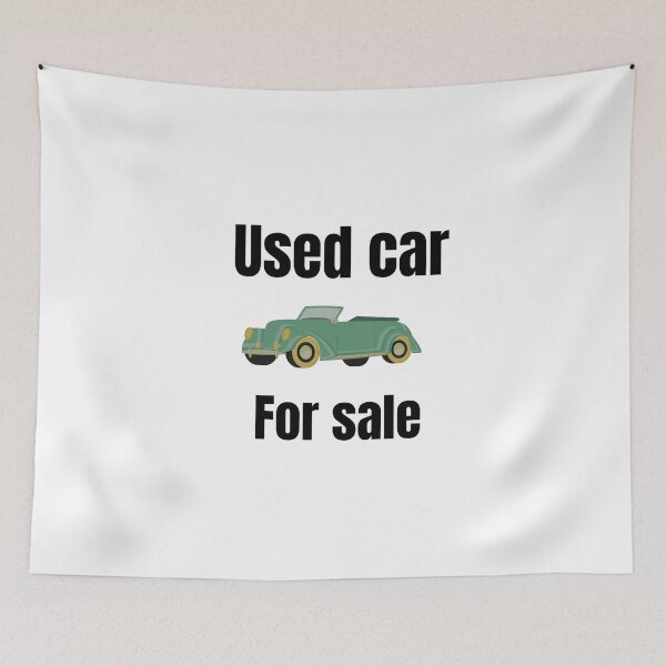 Item preview, Used car for sale funny  designed and sold by Petartist.