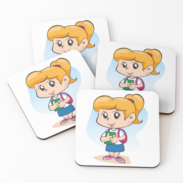 Item preview, Illustration depicting a child with a backpack holding book. Ideal for visual communication, information and institutional material designed and sold by LucianoCosmo.