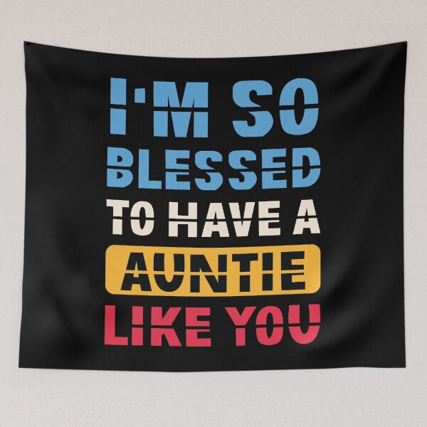 Item preview, Funny Vintage I'so Blessed to Have a Auntie Like You,auntlife,Best Aunt,Funny Aunt,Aunty designed and sold by FELTA.