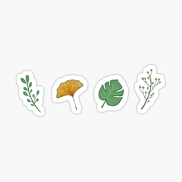 Leaves and Branches Sticker