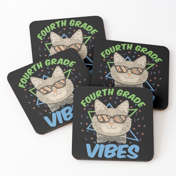 Item preview, Fourth Grade Vibes - Back To School Cat designed and sold by LarrysDesigns.