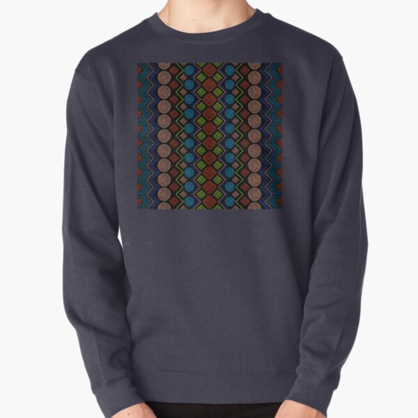 Ethnic African Motif 6 Pullover Sweatshirt