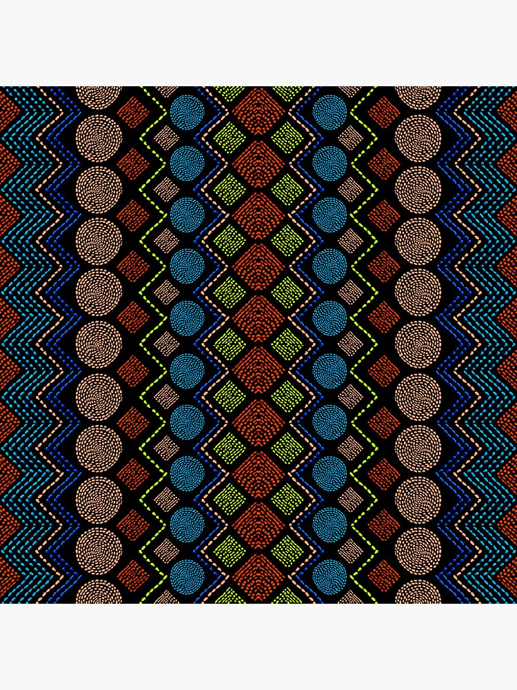 Ethnic African Motif 6 by vkdezine