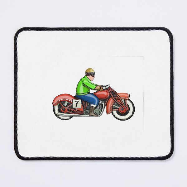 Item preview, Red Motorcycle Man designed and sold by LawrenceA.