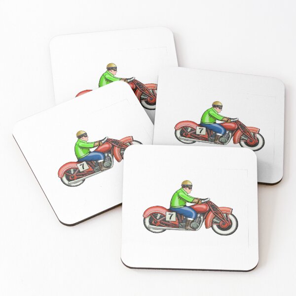 Item preview, Red Motorcycle Man designed and sold by LawrenceA.