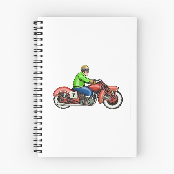 Item preview, Red Motorcycle Man designed and sold by LawrenceA.