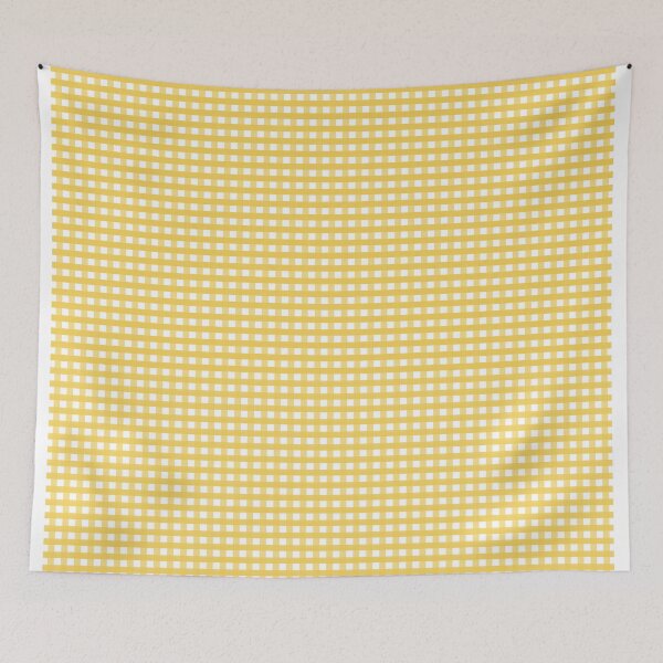Item preview, Yellow Plaid Gingham  designed and sold by SapphicGrapphic .