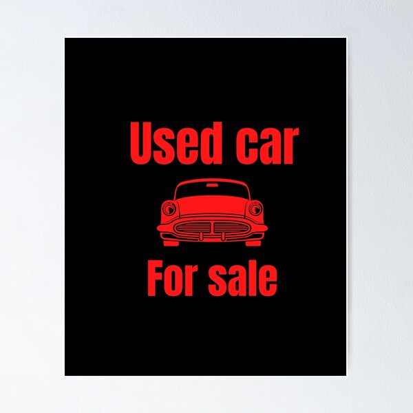 Item preview, Used car for sale funny  designed and sold by Petartist.