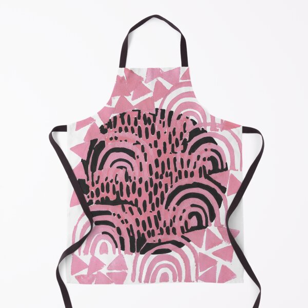 Item preview, Impresión en bloque en color rosa y negro designed and sold by LauraKozdra.