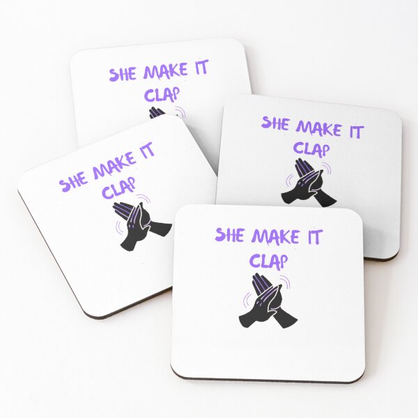 Item preview, She Make It Clap T-Shirt designed and sold by ForeignGang.